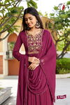Y 8416 By Af Chinon Kurti With Bottom Dupatta Surat Wholesale Market